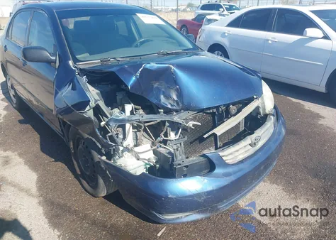 2004 Toyota Corolla Ce/Le/S из США, поврежденный, VIN 1NXBR32E04Z341952